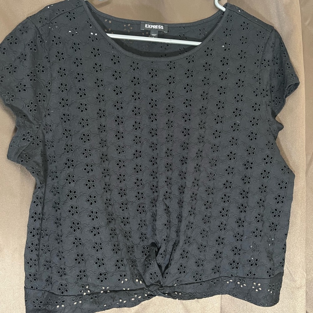Express floral shirt